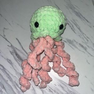 Crocheted Jellyfish Plushie